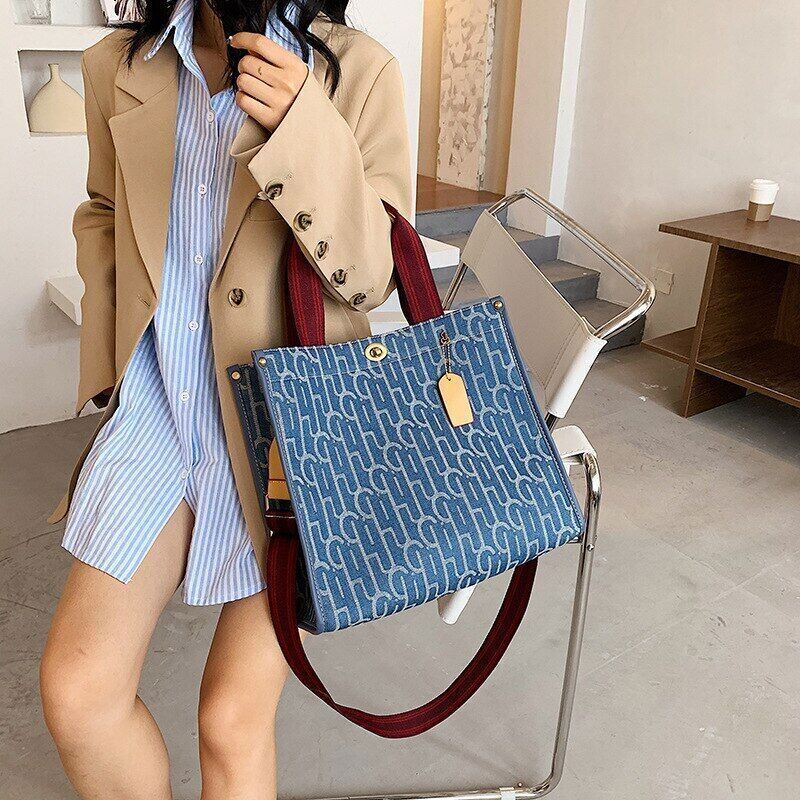 Tote Bag Shoulder Crossbody Bags Letters Women's Handbags Travel Storage