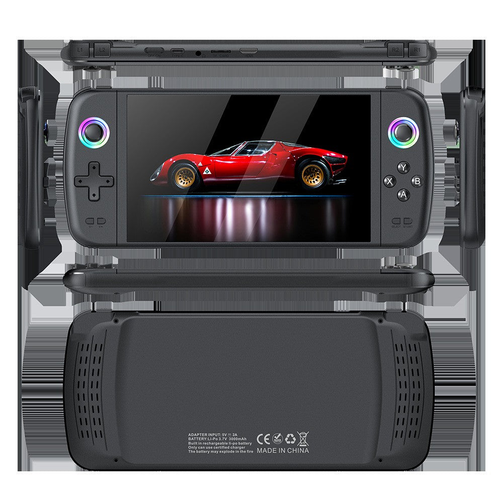 Upgraded M27 Retro Handheld Game Console,64 128GB Mini Video Game play Linux 3d