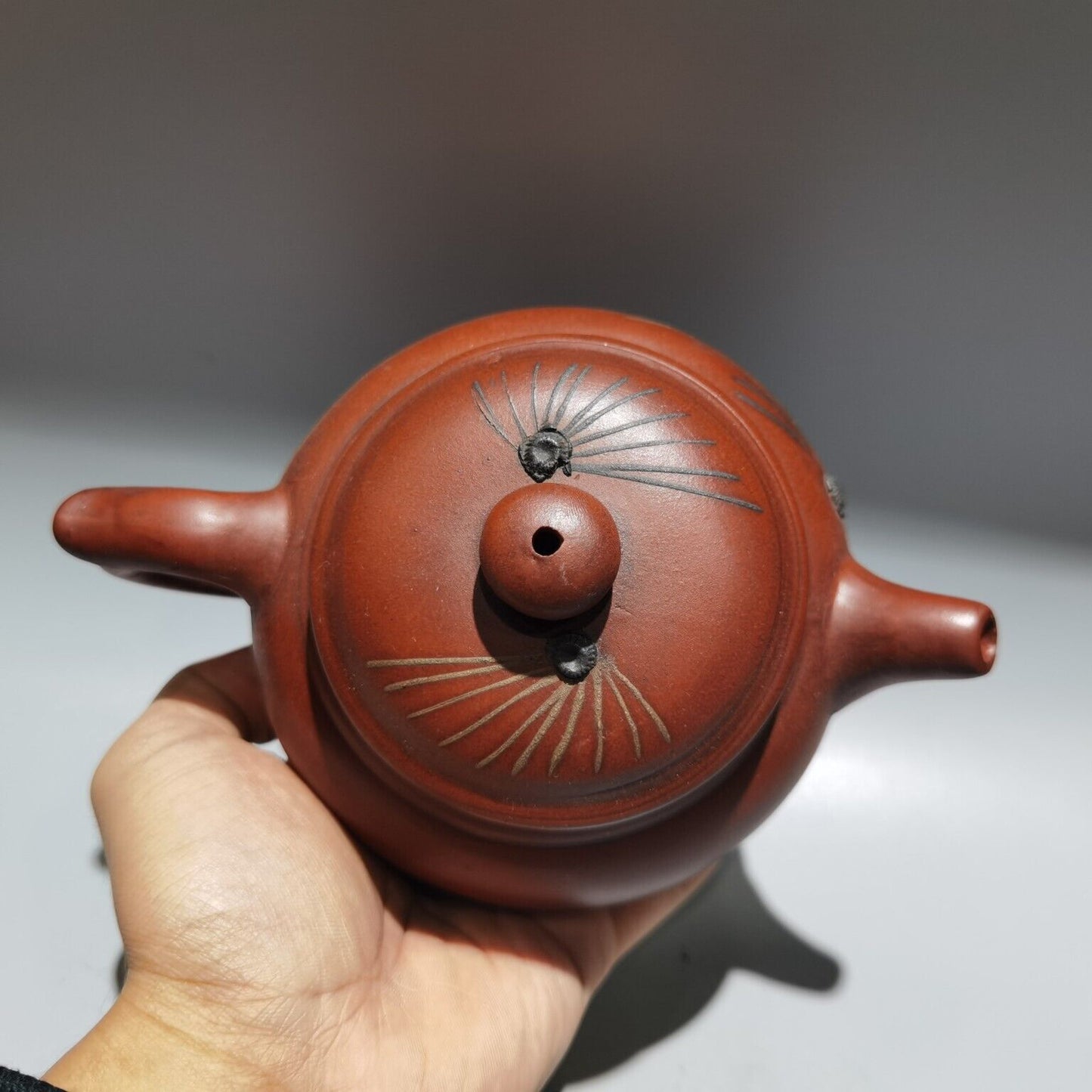 vintage chinese yixing purple clay teapot zisha ceremony nice teaware collection