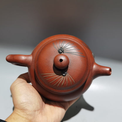 vintage chinese yixing purple clay teapot zisha ceremony nice teaware collection
