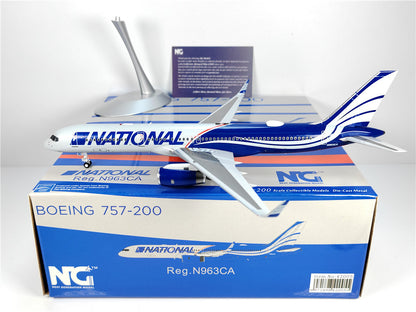 1:200 NG Model NATTONAL B757-200 Passenger Airplane Diecast Aircraft Model