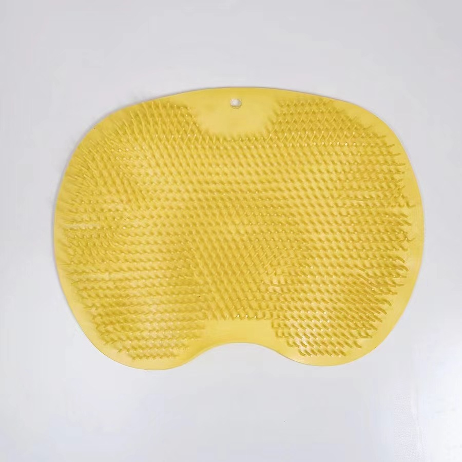Foot Back Scrubber Exfoliating Silicone Massager Pad Cleaning Mat Bath Shower