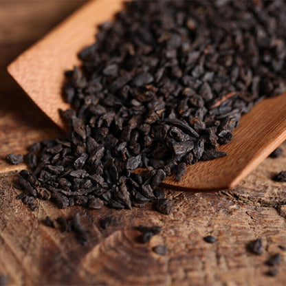 500g Glutinous Rice Fragrance Crushed Silver Tea Fossil Yunnan Pu'er Ripe Tea
