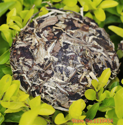 100g Kai Cheng Sheng Pu Er Tea Mini Cake Fragrant White Moonlight Old Pu Er Tea-