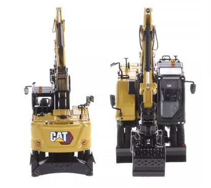 1:50 DM M318 Wheeled Excavator Construction Machine Equipment Diecast Model