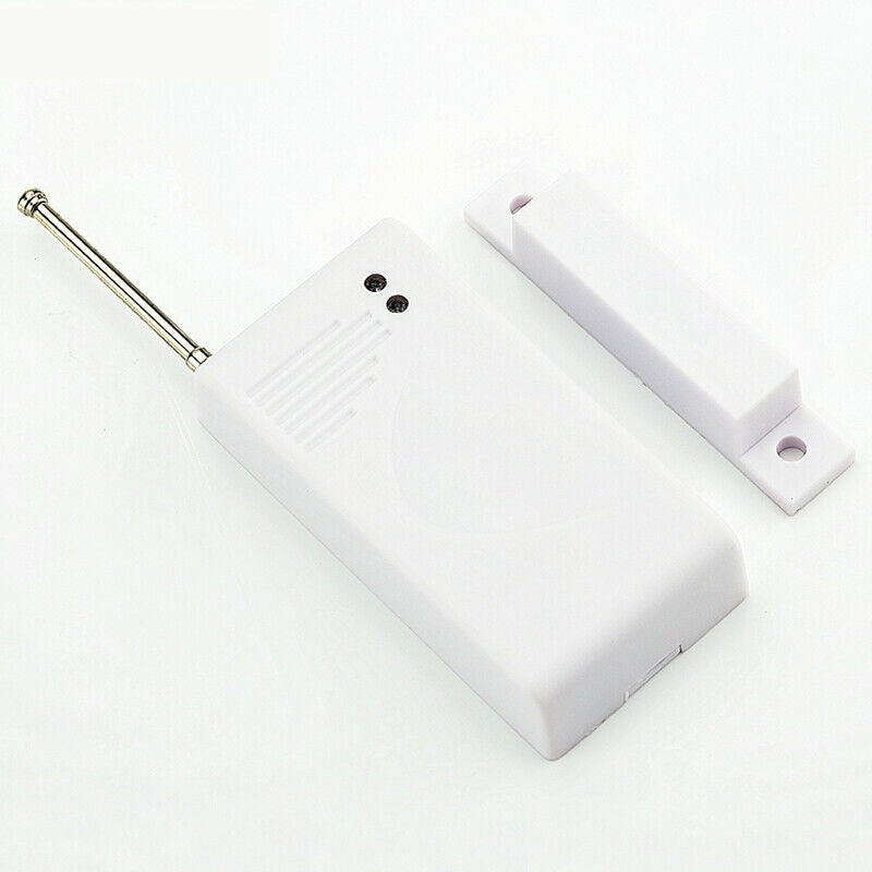 12v Wireless Door Window Alarm Panel Magnetic Contact Sensor 433MHz Code 1527