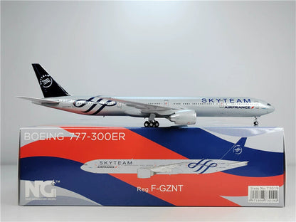 NG Models Air France for Boeing B777-300ER F-GZNT SkyTeam 1:400 Aircraft Model