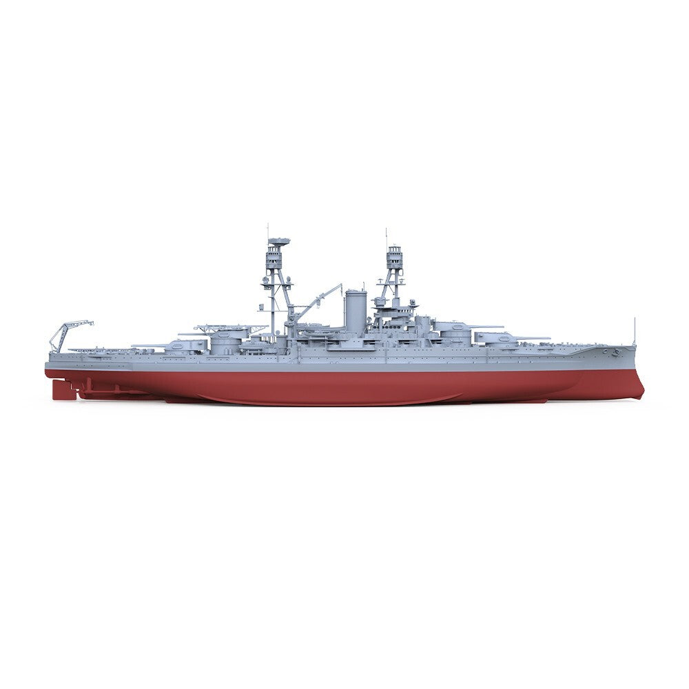 SSMODEL SS2000525S 1/2000 US Oklahoma Nevada-class Battleship BB-37 Full Hull