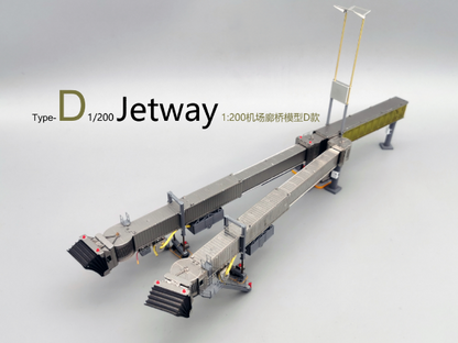 1/200 Airplane Airport Module Terminal Apron Model with Lighting
