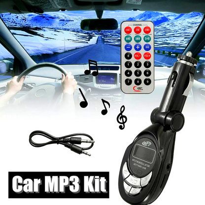 Universal Cargador FM Transmisor Para Carro Reproductor Con Bluetooth MP3 USB