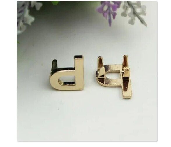 English Letters Rivets 5Pcs Metal DIY Claw Studs Bags Clothes Hats Leather Decor