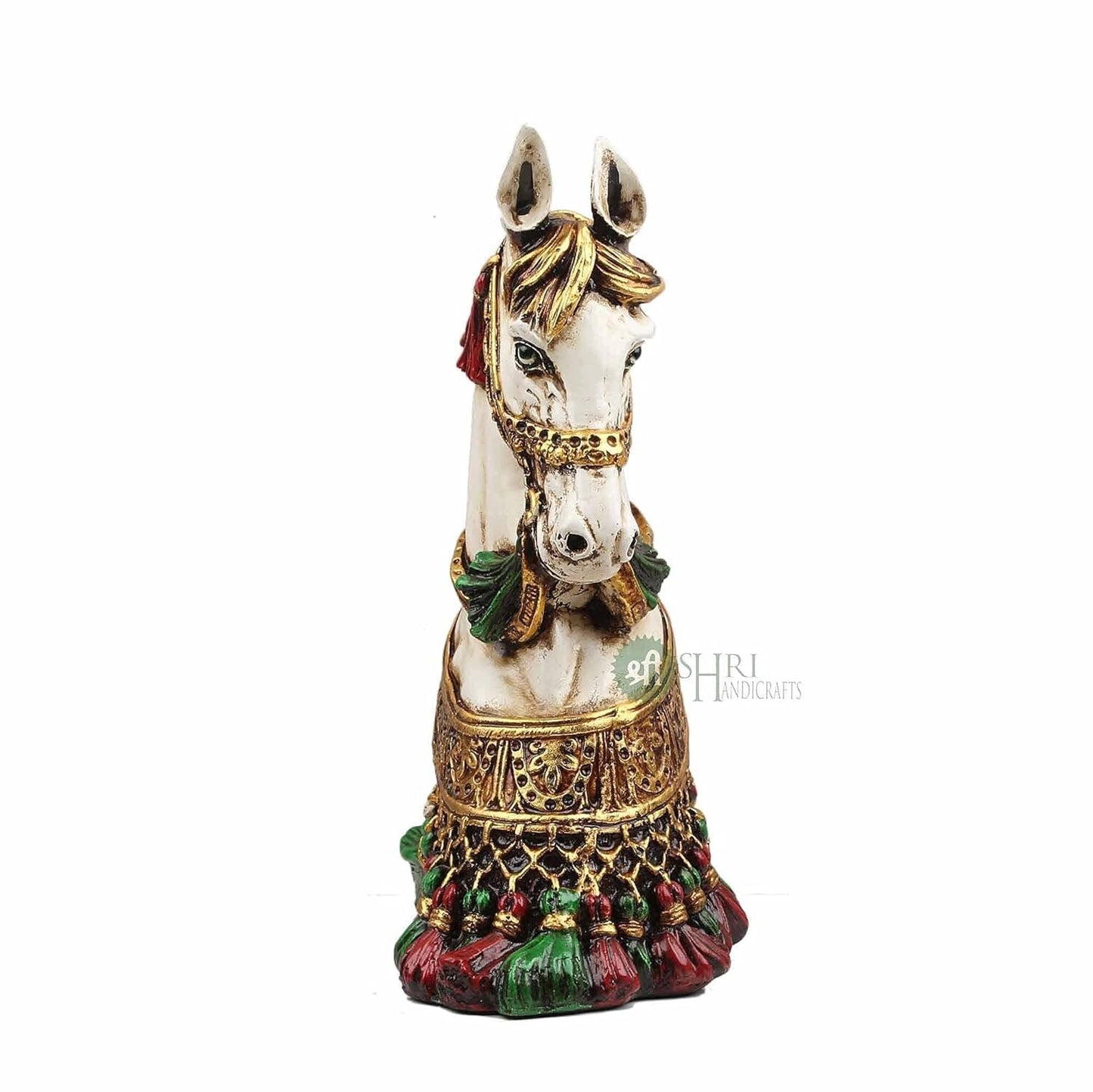 Resin Horse Bust Statue Animal Figurines Gifts Antique Design for Home Decor