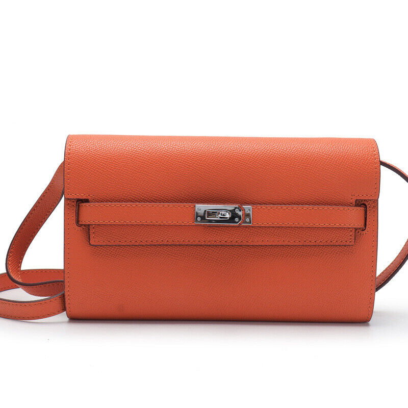 Mini Real Leather Flap Envelope Clutch Phone Wallet Shoulder Bag Purse Crossbody