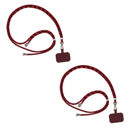 2 Pack Universal Phone Lanyard Case Cover Holder Sling Necklace Strap Neck Cord
