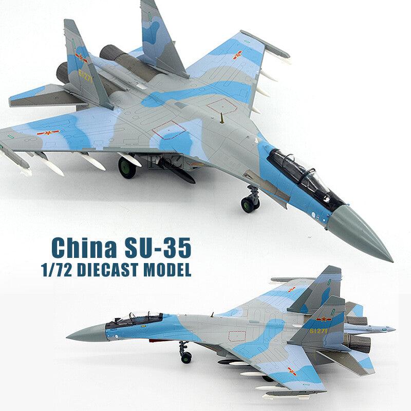China SU-35 1/72 diecast plane model aircraft Unistar