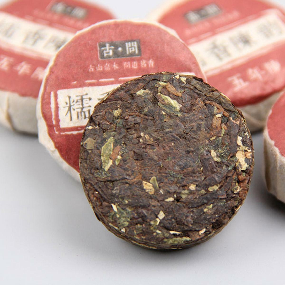 Tuo - Aged Ripe Fermented Puer Tea Glutinous Rice Fragrant Pu-erh Tea