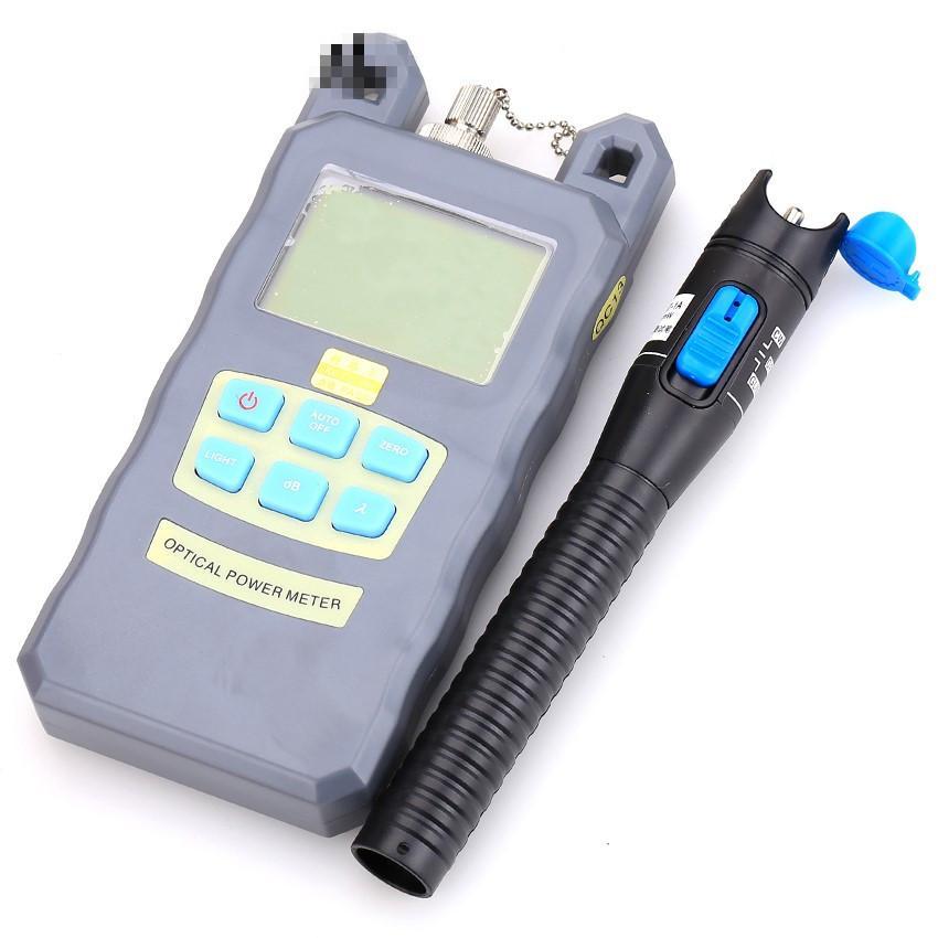 2 In1 FTTH Fiber Optic Tool Kit Optical Power Meter 1mW 5KM Visual Fault Locator