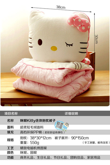 Hello Kitty Princess Bed Sofa Pillow Bedroom Headrest Pillow