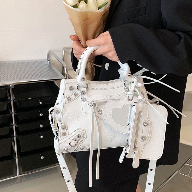 Shoulder Bag Synthetic Leather Handbag Strap 10*124 CM Shopping Bags 26*19*10 CM