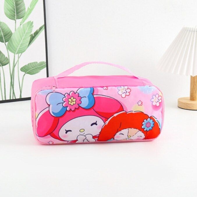Cartoon Portable Women's Underwear Storage Bag Travel Cosmetics Storage