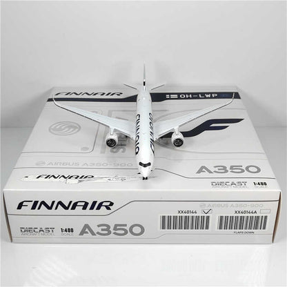 1:400 JC Wings FINNAIR AIRBUS A350-900Passenger Airplane Diecast Aircraft Model