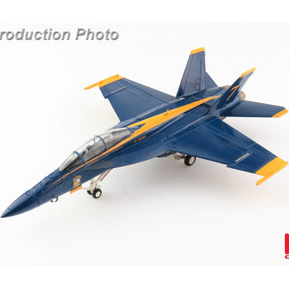 HM 1/72 F18 fighter model F/A-18F Blue Angel # 7 US Navy 75th anniversary 2021