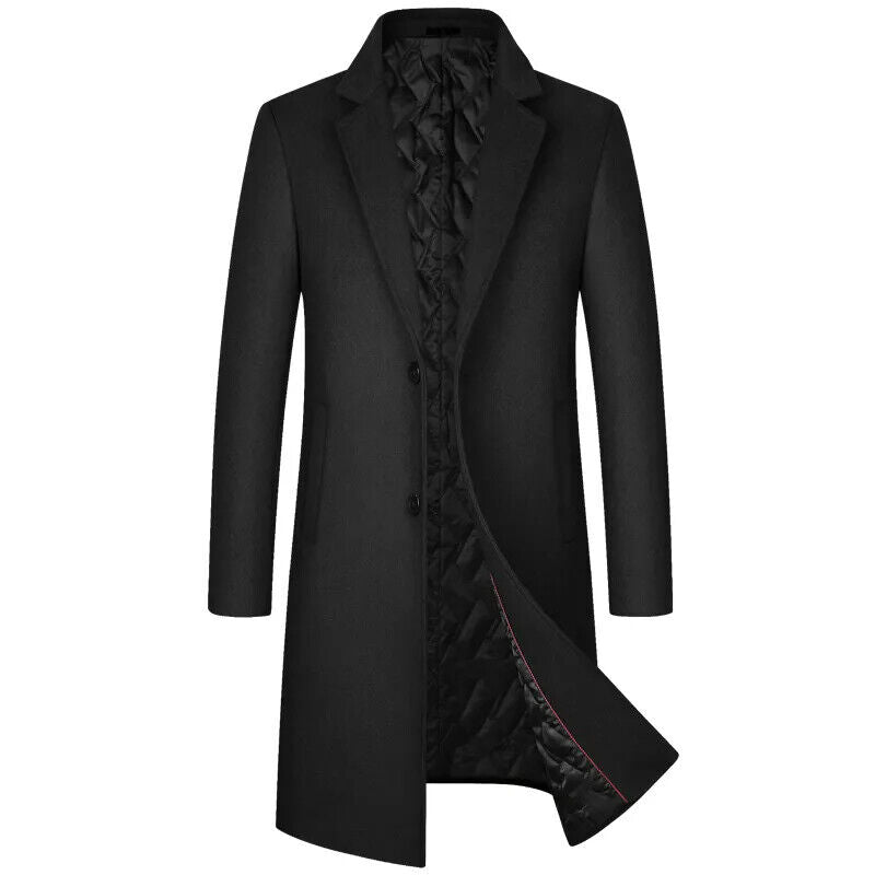 2023 Winter Wool Coat Men Trench Coat Men Wool Coats Jackets