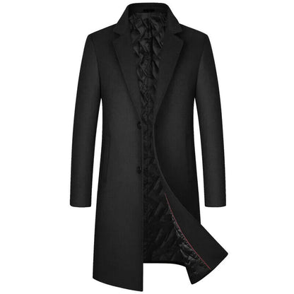 2023 Winter Wool Coat Men Trench Coat Men Wool Coats Jackets