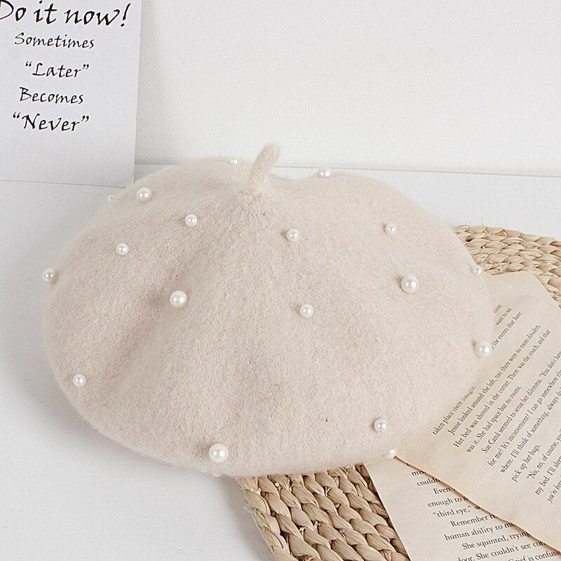 Caps Berets Princess Kids Girls Lovely Beanies Hats Spring Autumn Winter Toddler