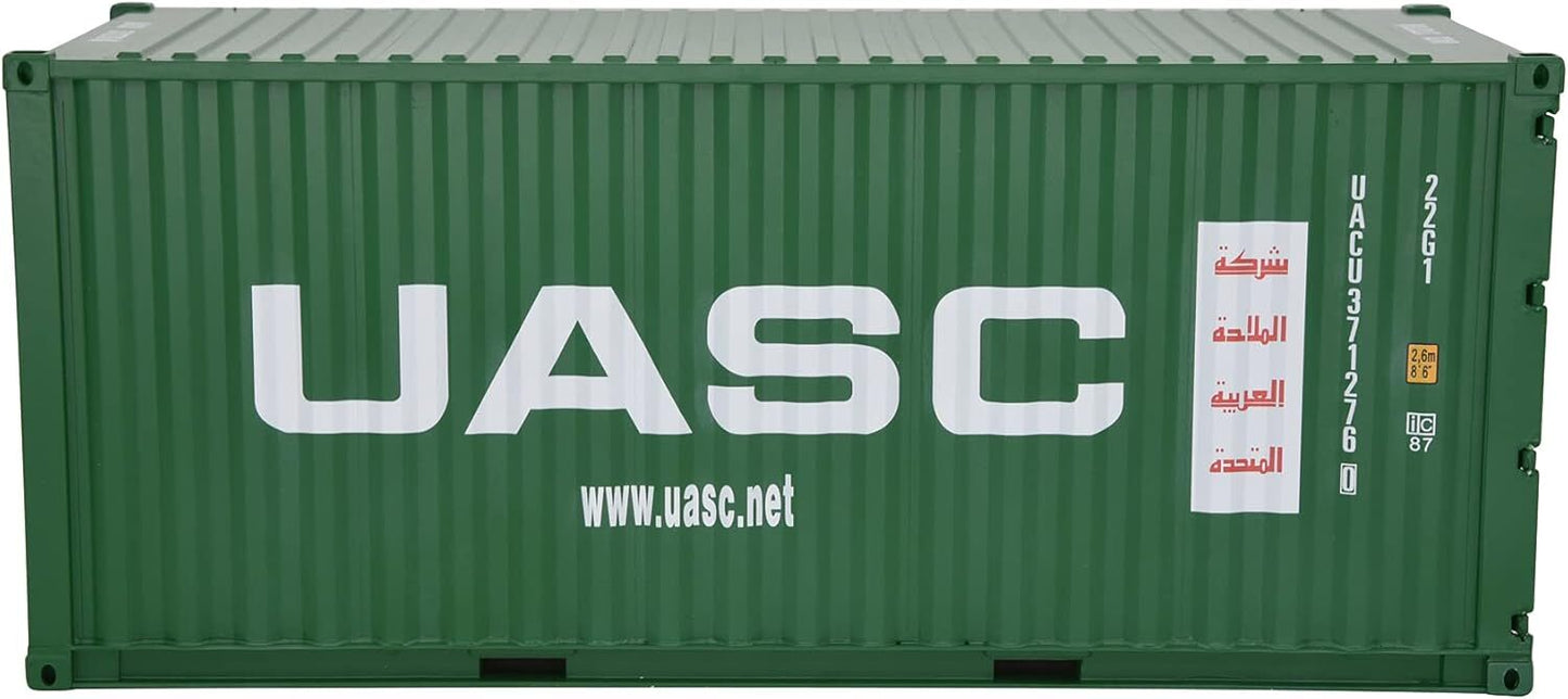 1:20 UASC Shipping Container Model Abs Resin & Wood Toy Home Decoration Gift