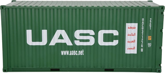 1:20 UASC Shipping Container Model Abs Resin & Wood Toy Home Decoration Gift