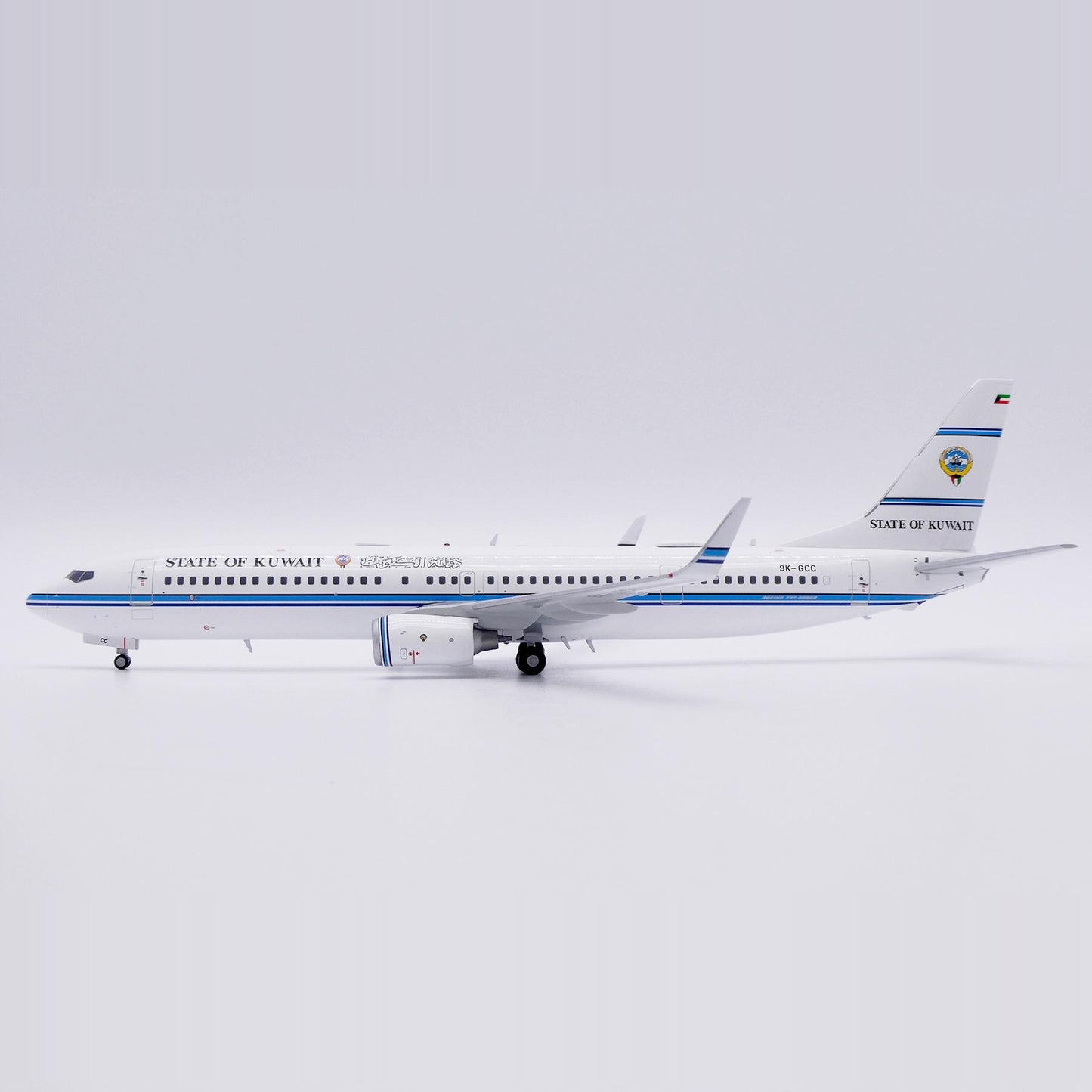 1:200 JC Wings Kuwait Government B737-900ER Airplane Diecast Aircraft Model