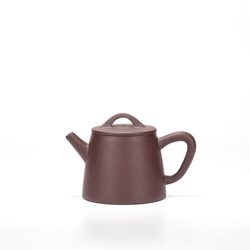 5.1" Collect Chinese Yixing Zisha Pottery Purple Clay 250ML Kung Fu Teapot 高石瓢