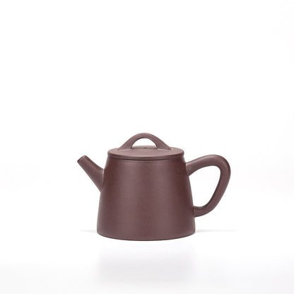 5.1" Collect Chinese Yixing Zisha Pottery Purple Clay 250ML Kung Fu Teapot 高石瓢