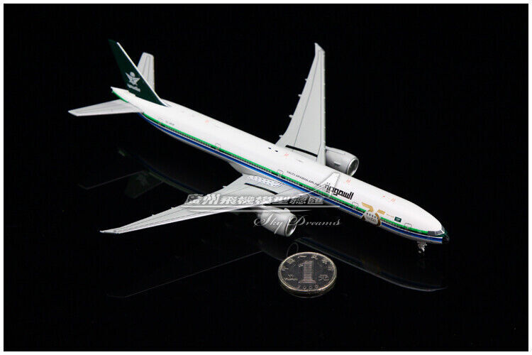 1:400 JC Wings Saudia BOEING 777-300ER Passenger Airplane Diecast Aircraft Model