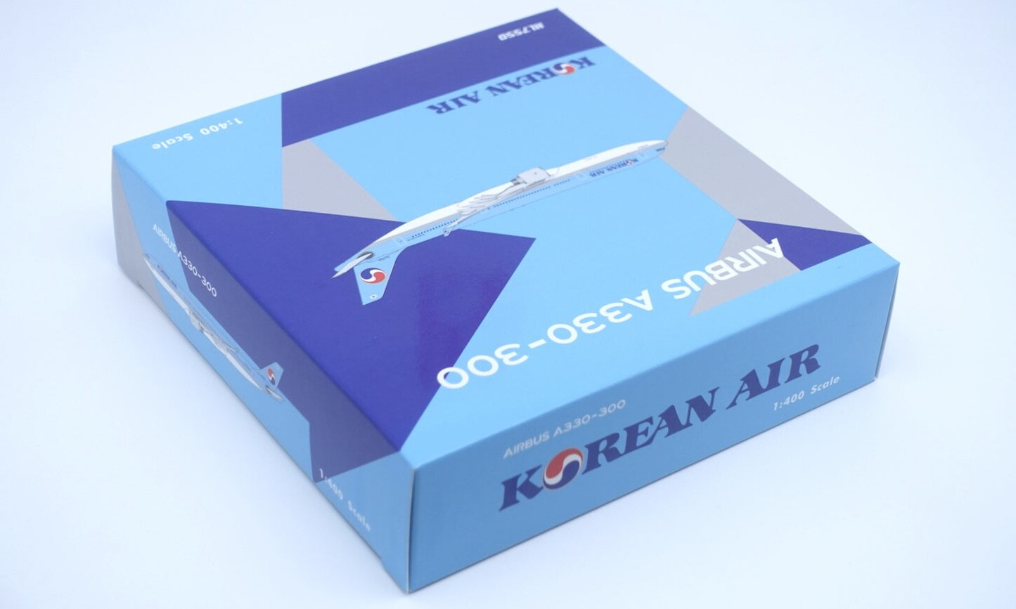 1:400 Phoenix Korean Air Airbus A330-300 Airplane Diecast Aircraft Plane Model