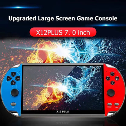 New X12 Plus 7inch Video Game Console Handheld Retro Game Player in 1000+Games