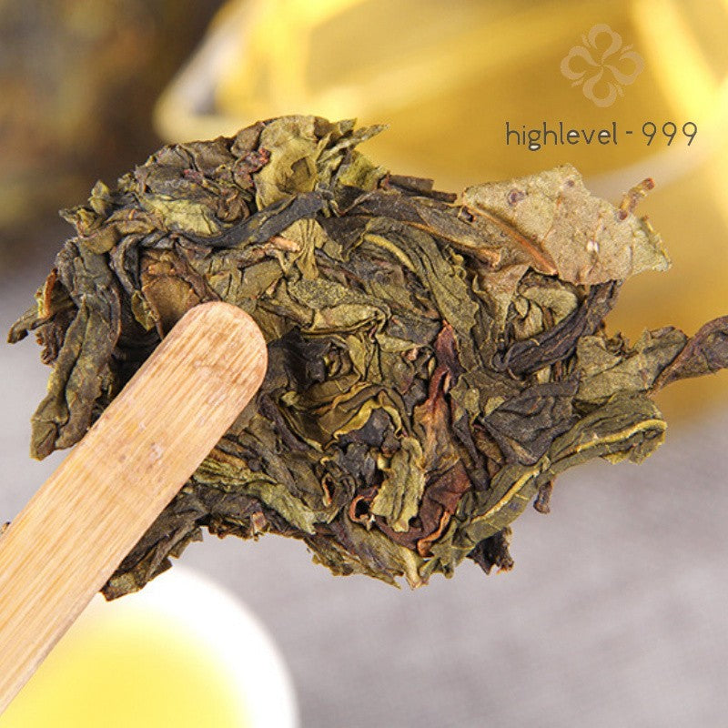 200g Raw Pu'er Tea Cake Yunnan Bingdao Ancient Tree Golden Leaf Sweet Aroma Tea