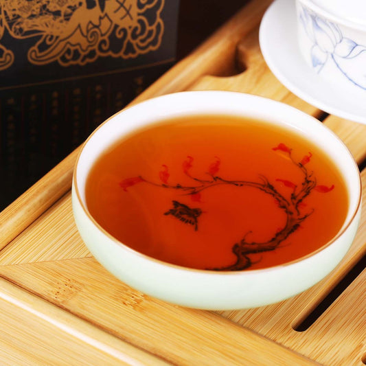12 Years 1000g China Hunan Anhua Black Tea Handmade Brick Tea Fu Cha Green Food