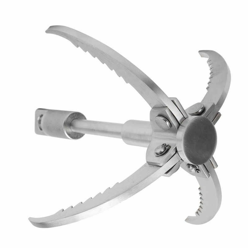 Grappling Hook Foldable Survival Claws Climbing Stainless Steel Wall Equipment