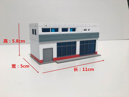 1:150 Building Model City Railway House Scene Display Building Model Toy