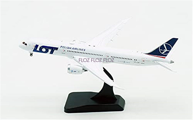 JC Wings LOT POLISH AIRLINES for BOEING 787-9 SP-LSA FLAPS DOWN 1/400 model
