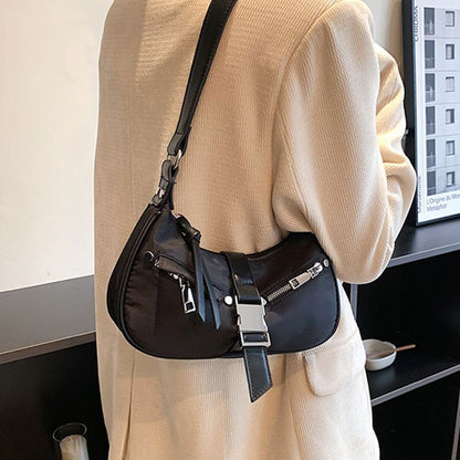 Sweet Cool Crossbody Bag Lightweight Nylon Shoulder Tote Shopping Purses Handbag