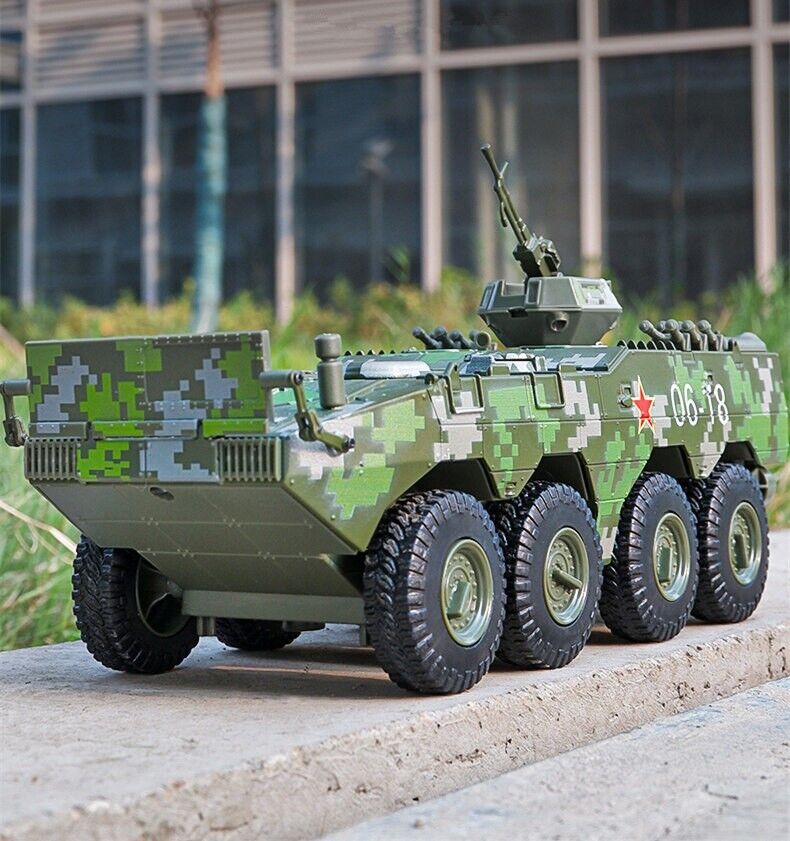 1:32 Militay Armored Car Truck Diecast Model Vehicle Sound Light Kid Toy Gift