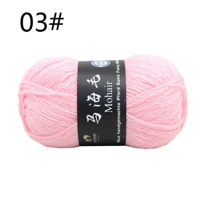 Hot Sale 100g Soft Mohair Cashmere Yarn Thick Woven Knitting Wool Crochet Yarn