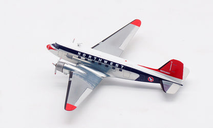1:200 JC Wings NORTHWEST DC-3 Passenger Airplane Diecast Aircraft Model