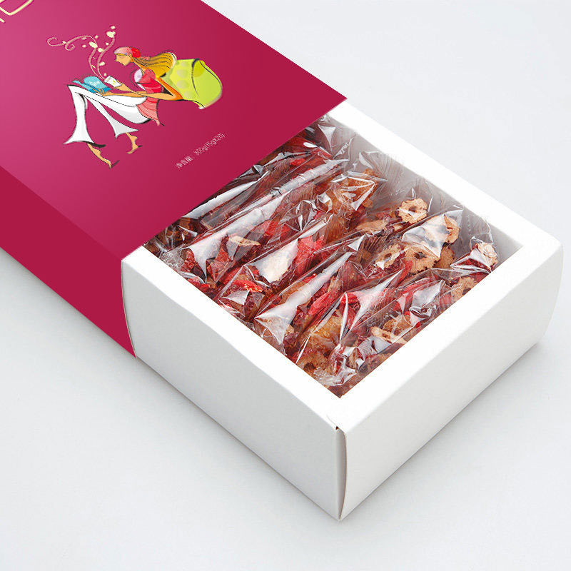 120g Guiyuan Gouqi Hongzao Mixed Herbal Tea Chinese Red Date Longan Fruit Tea