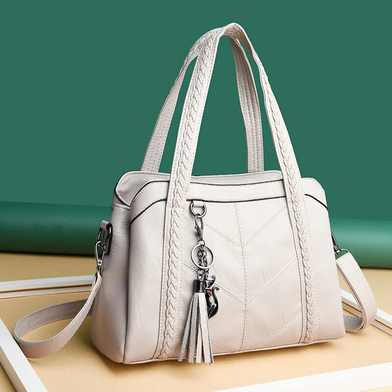Leather Women Bags Shoulder Crossbody Hand Bags Women Ladies Handbags