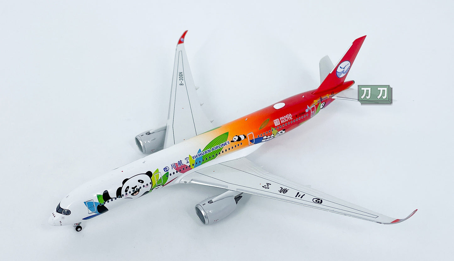 1:400 NGmodels SICHUAN AIRLINES AIRBUS A350-900 B-301D Airplane Diecast Model