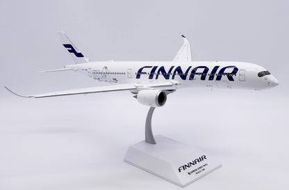 1:200 34CM JC Wings FINNAIR AIRBUS A350-900XWB Flap Down Airplane Diecast Model